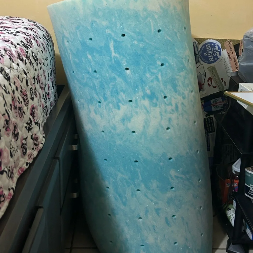 Blue Foam Mattress Topper